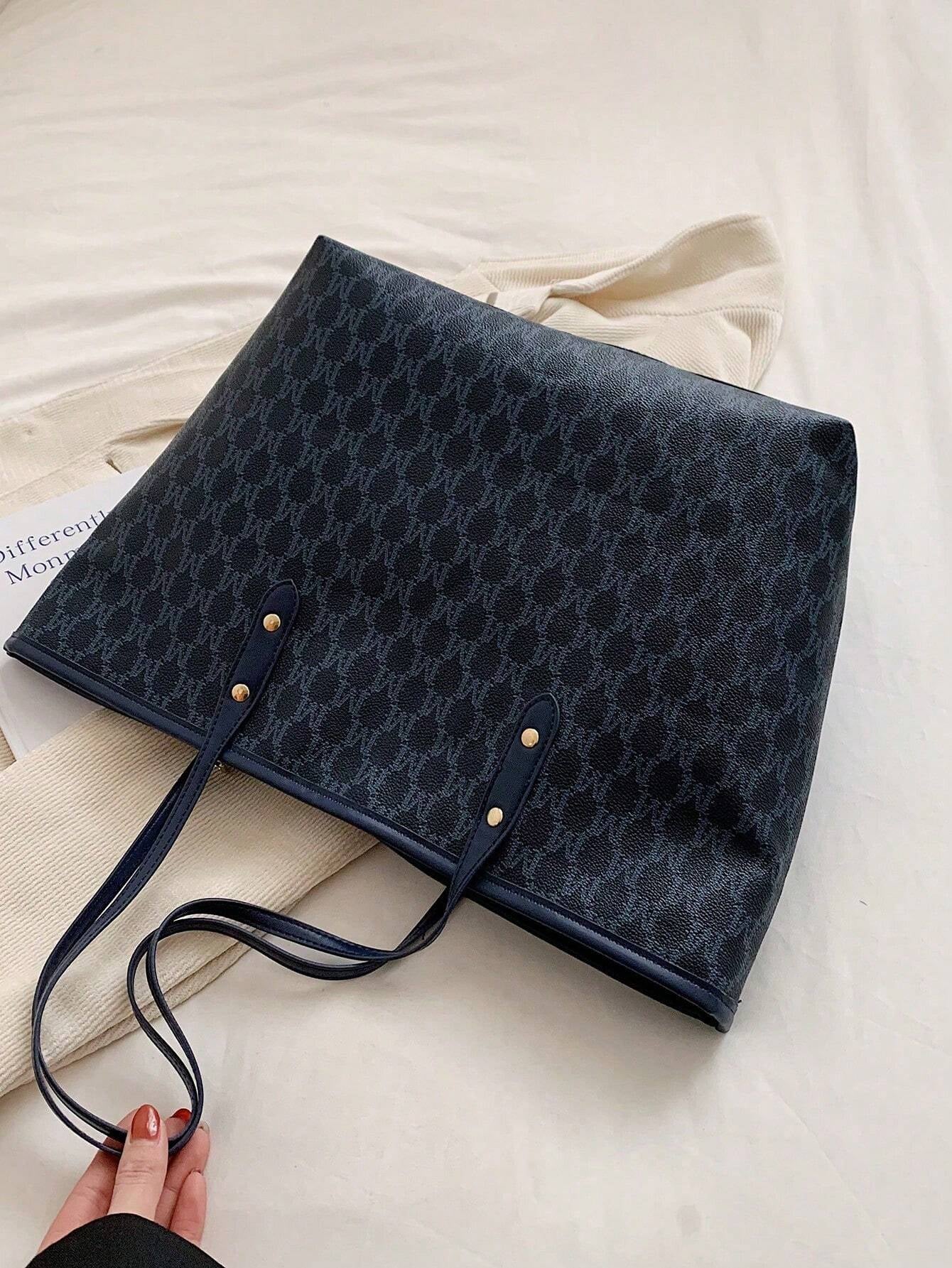 1Pc Bags, Handbags, High-Quality Bags, 2024 New Fashion Versatile Luxury Handbags, Shoulder Bags, Large-Capacity Office Shoulder Bags, Suitable For, Giving Gifts to Girlfriends, Shopping, Dating, Traveling and Playing, Work and Other Scenes.