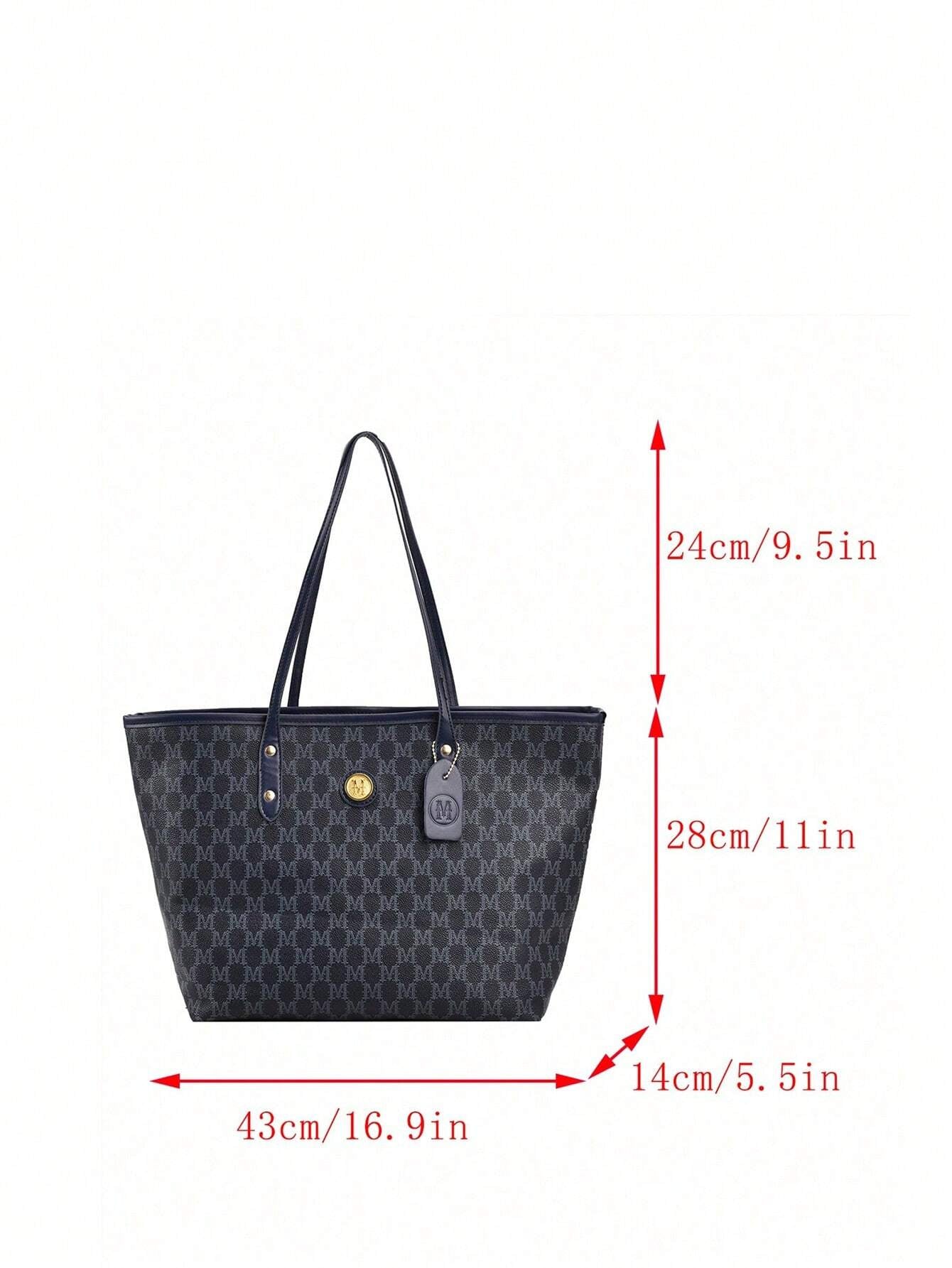 1Pc Bags, Handbags, High-Quality Bags, 2024 New Fashion Versatile Luxury Handbags, Shoulder Bags, Large-Capacity Office Shoulder Bags, Suitable For, Giving Gifts to Girlfriends, Shopping, Dating, Traveling and Playing, Work and Other Scenes.